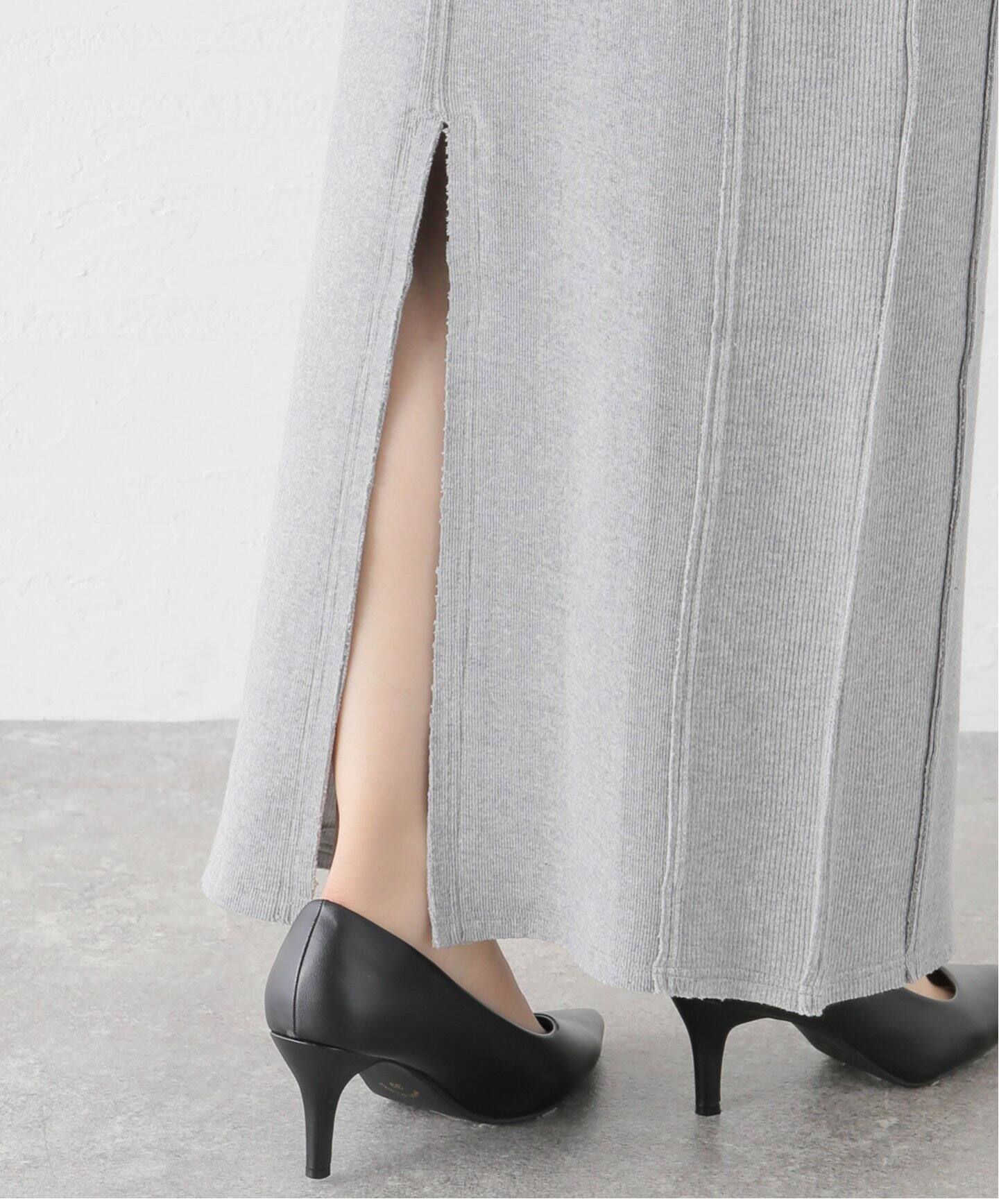 PAN/パン】別注 パネルタイトスカート（ロング・マキシ丈スカート  