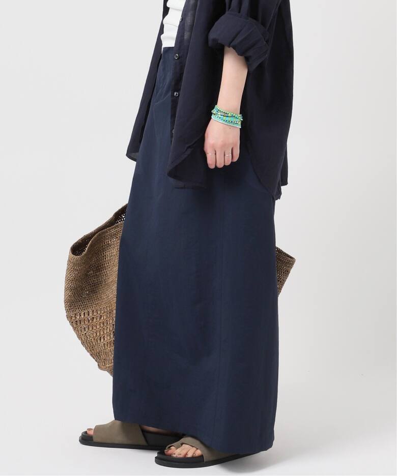 AMERICANA/アメリカーナ】別注タフタスカート（ロング・マキシ丈  