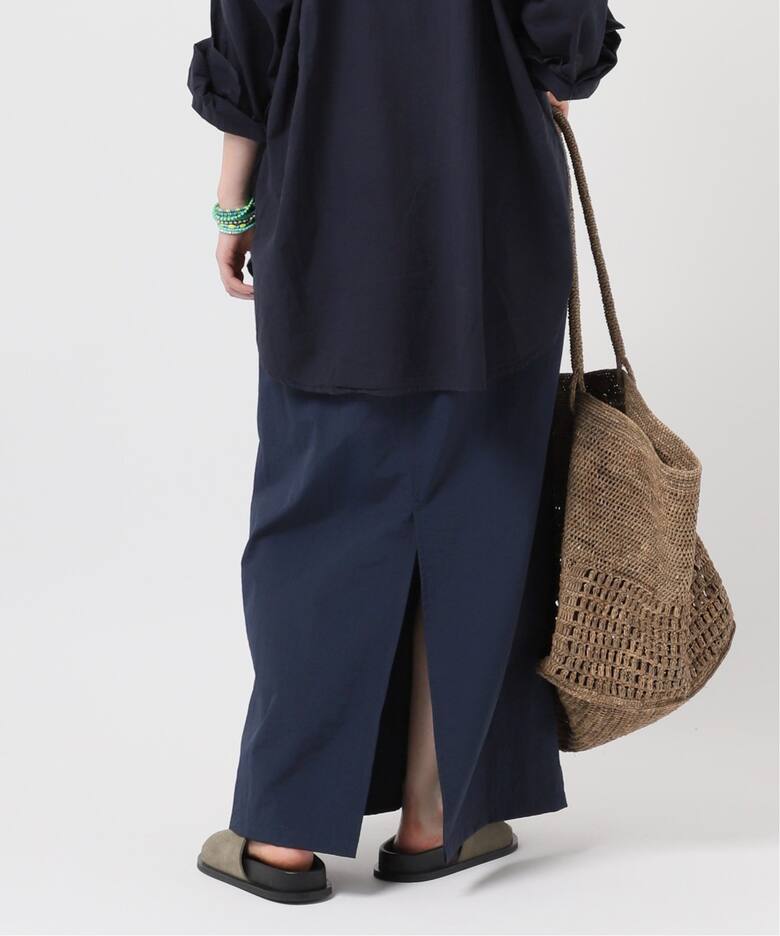 AMERICANA/アメリカーナ】別注タフタスカート（ロング・マキシ丈  