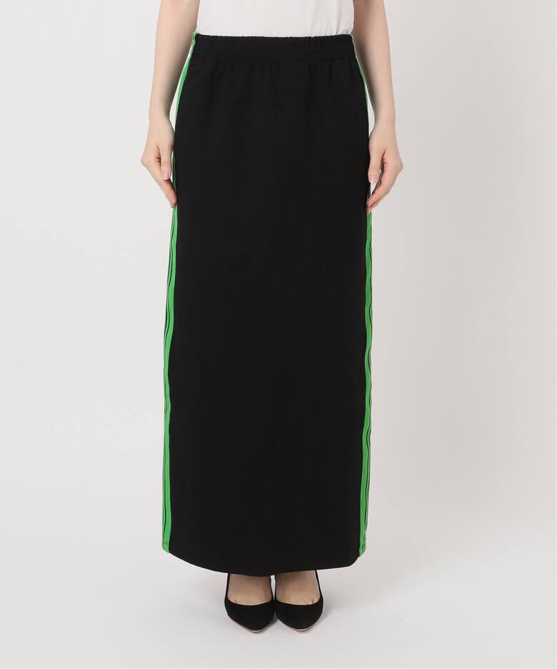 RUSSELL ATHLETIC】別注ジャージーラインスカート（ロング・マキシ丈  