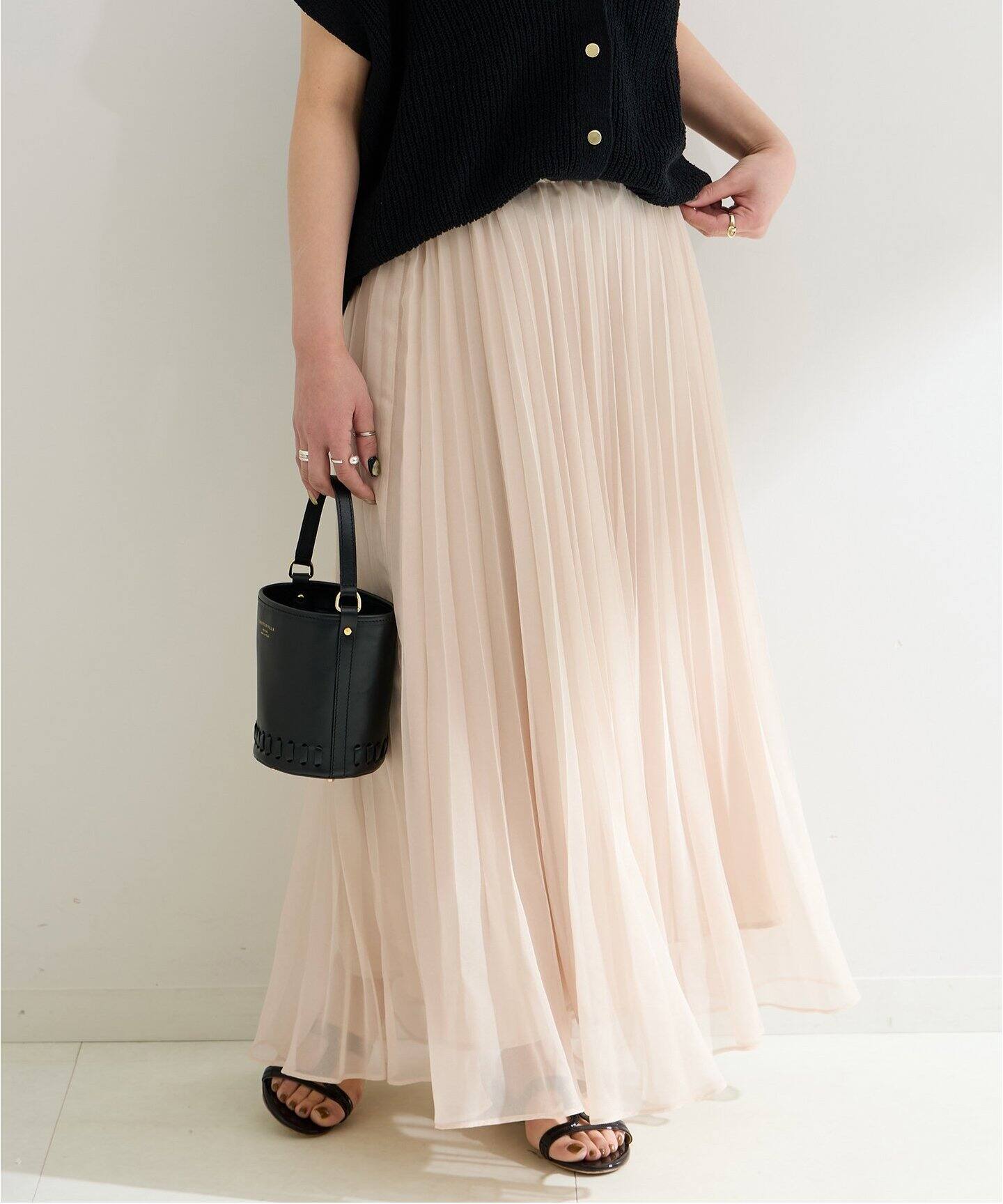 ラメシアープリーツスカート（その他スカート）｜B.C STOCK（ベーセー  