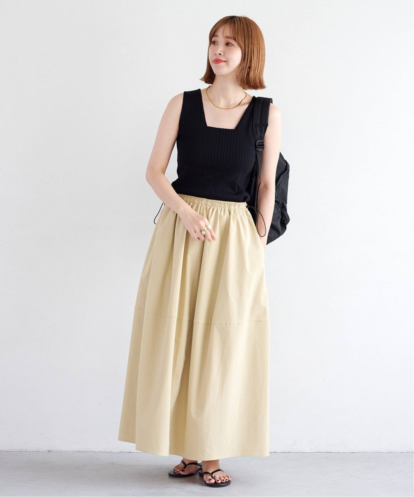 追加》バルーンスカート（ロング・マキシ丈スカート）｜B.C STOCK