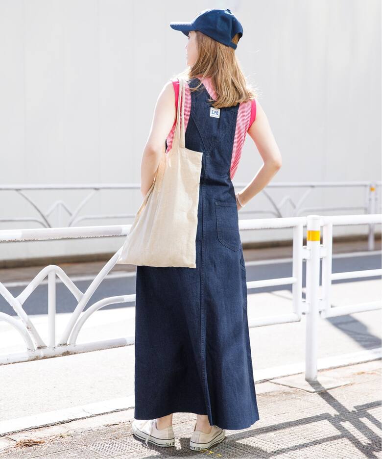 LEE/リー】別注 MIYAKO.T デニムサロペットスカート（ワンピース 