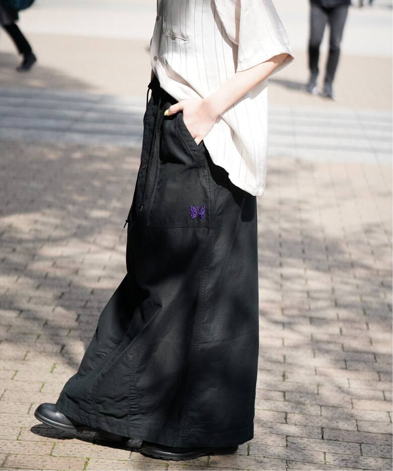 NEEDLES / ニードルズ】String Fatigue Skirt - Back Sate（ロング 