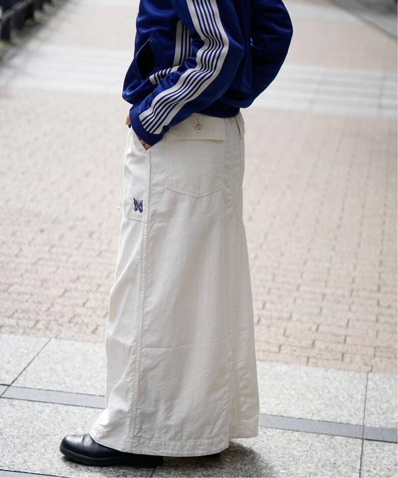 NEEDLES / ニードルズ】String Fatigue Skirt - Back Sate（ロング  