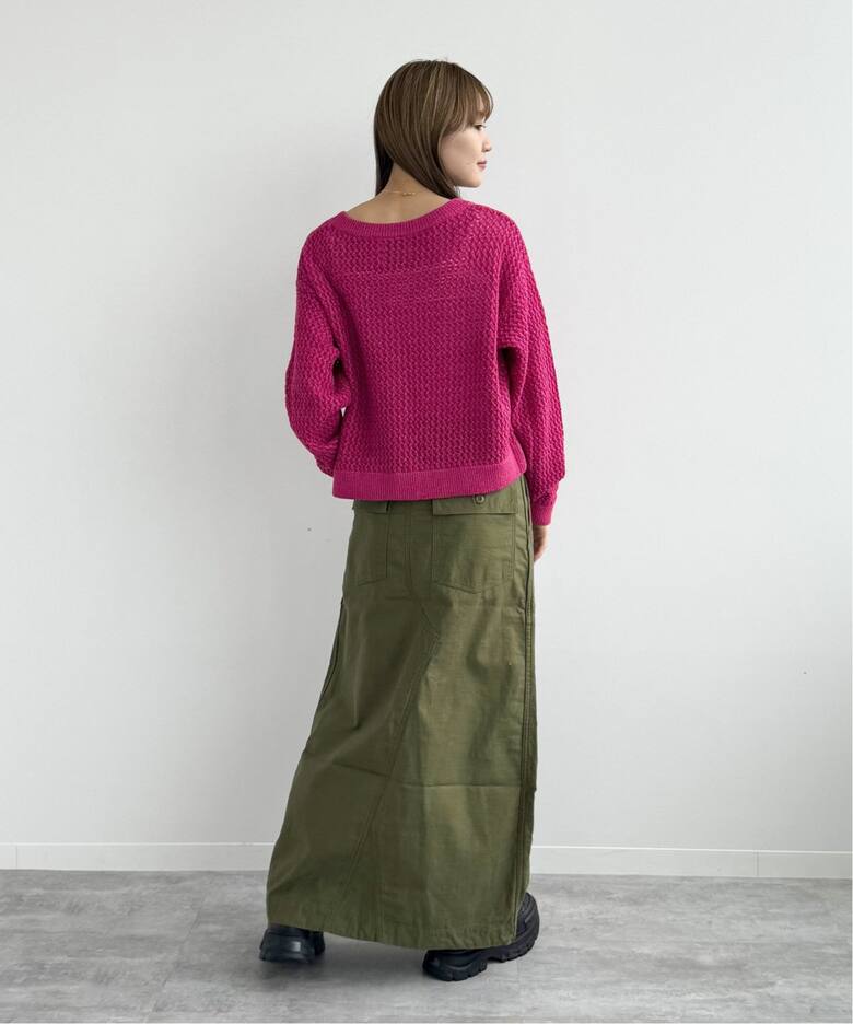 NEEDLES / ニードルズ】String Fatigue Skirt - Back Sate（ロング 
