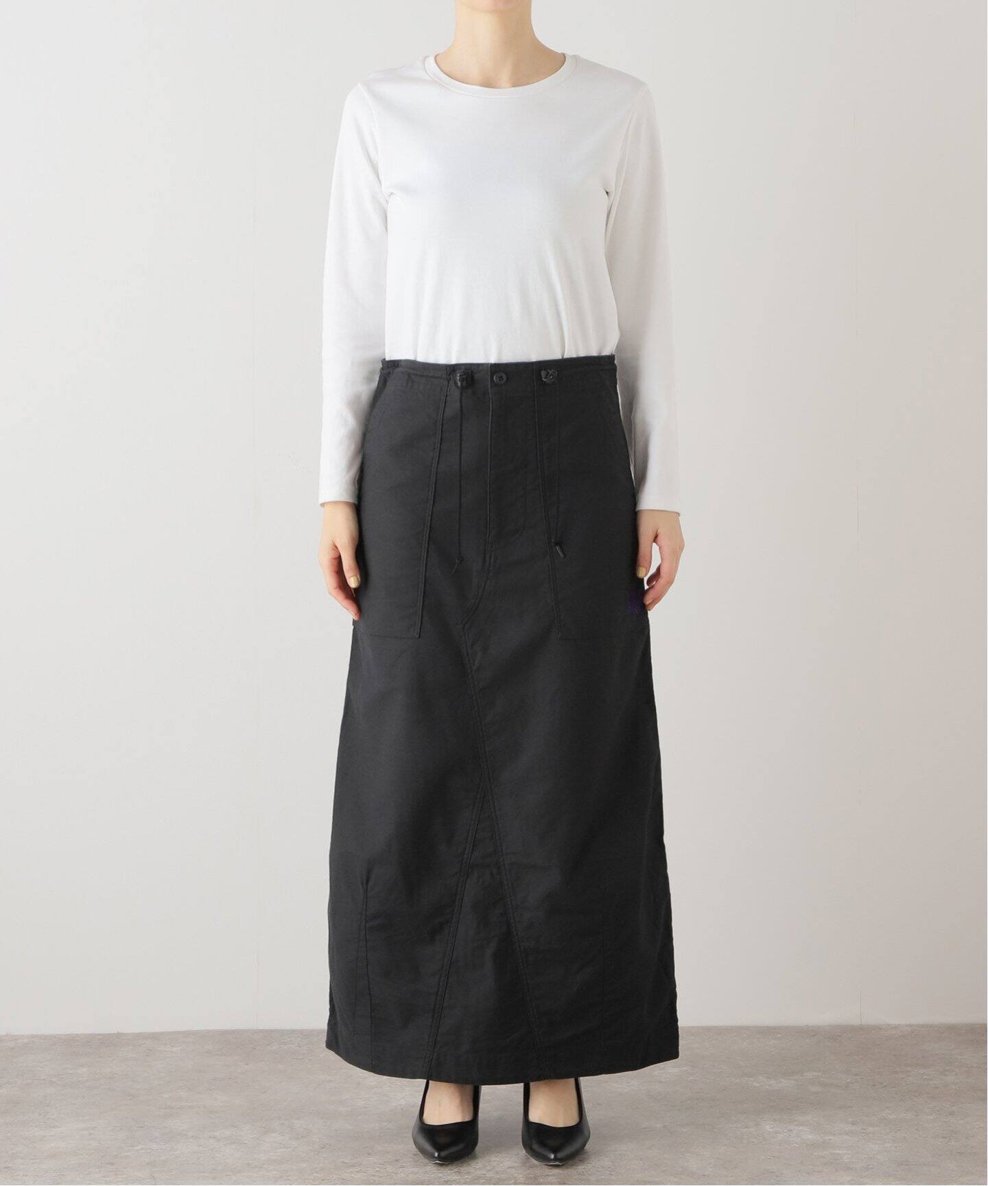 NEEDLES / ニードルズ】String Fatigue Skirt - Back Sate（ロング 