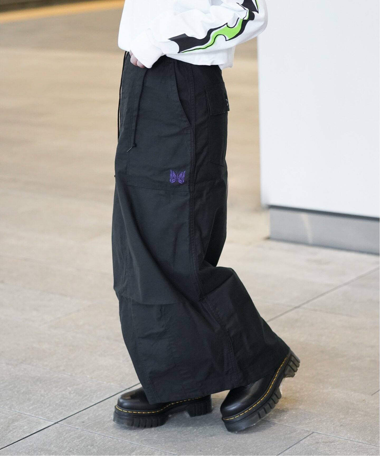 NEEDLES / ニードルズ】String Fatigue Skirt - Back Sate（ロング 