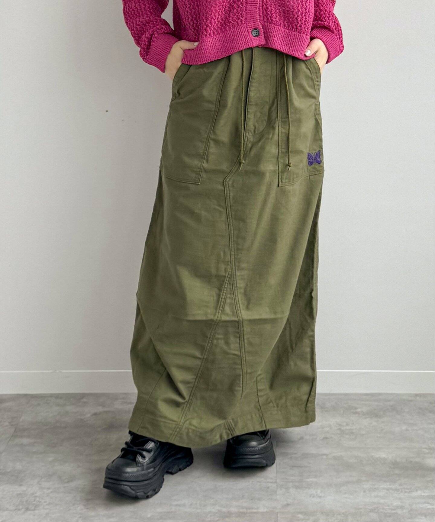 NEEDLES / ニードルズ】String Fatigue Skirt - Back Sate  