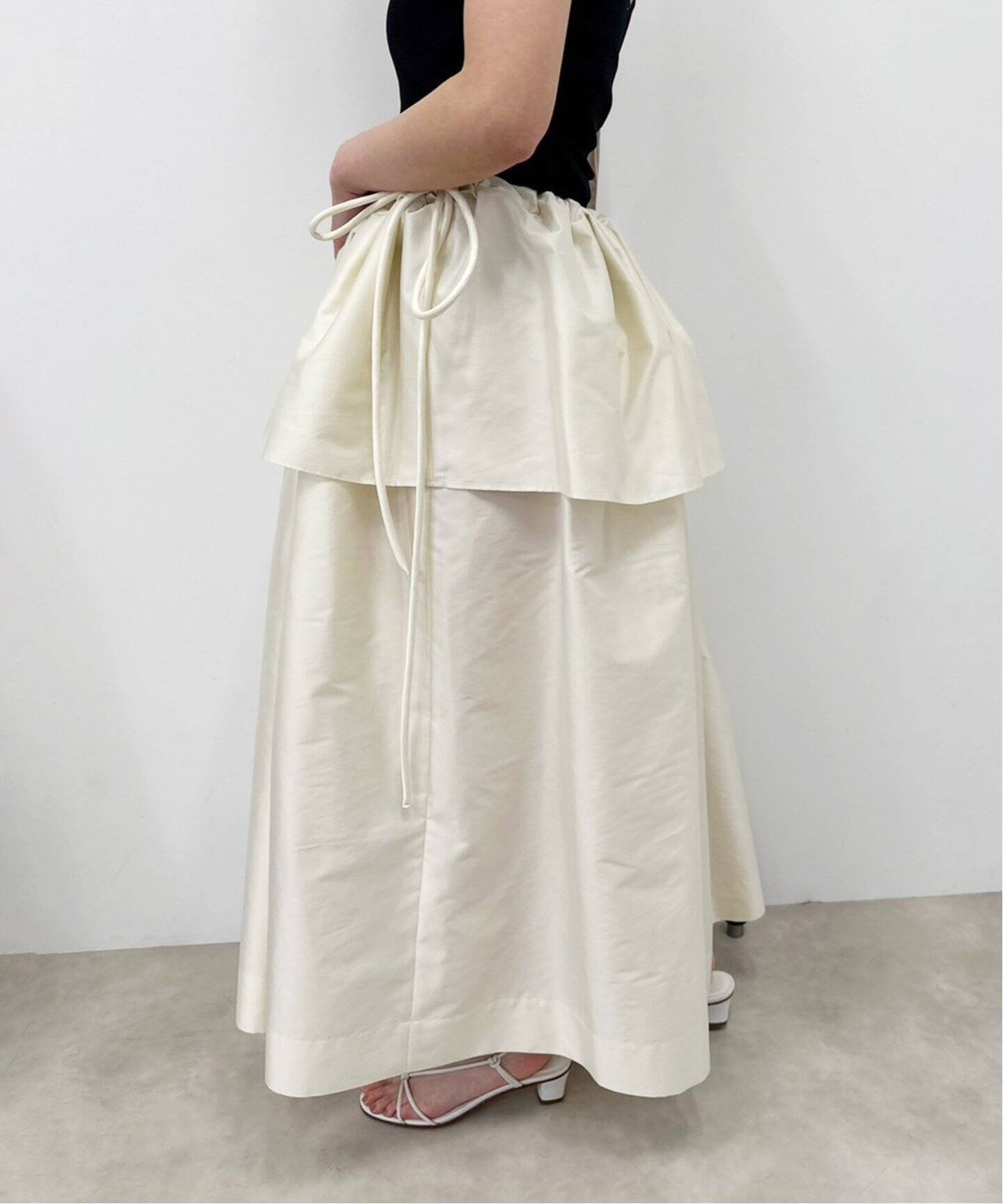 LULU vintage タフタラッフルスカート（その他スカート）｜EDIT.FOR  