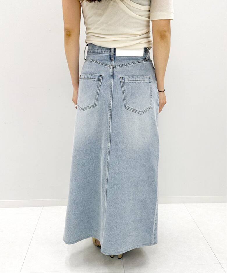 セミフレアデニムスカート（デニムスカート）｜EDIT.FOR LULU  