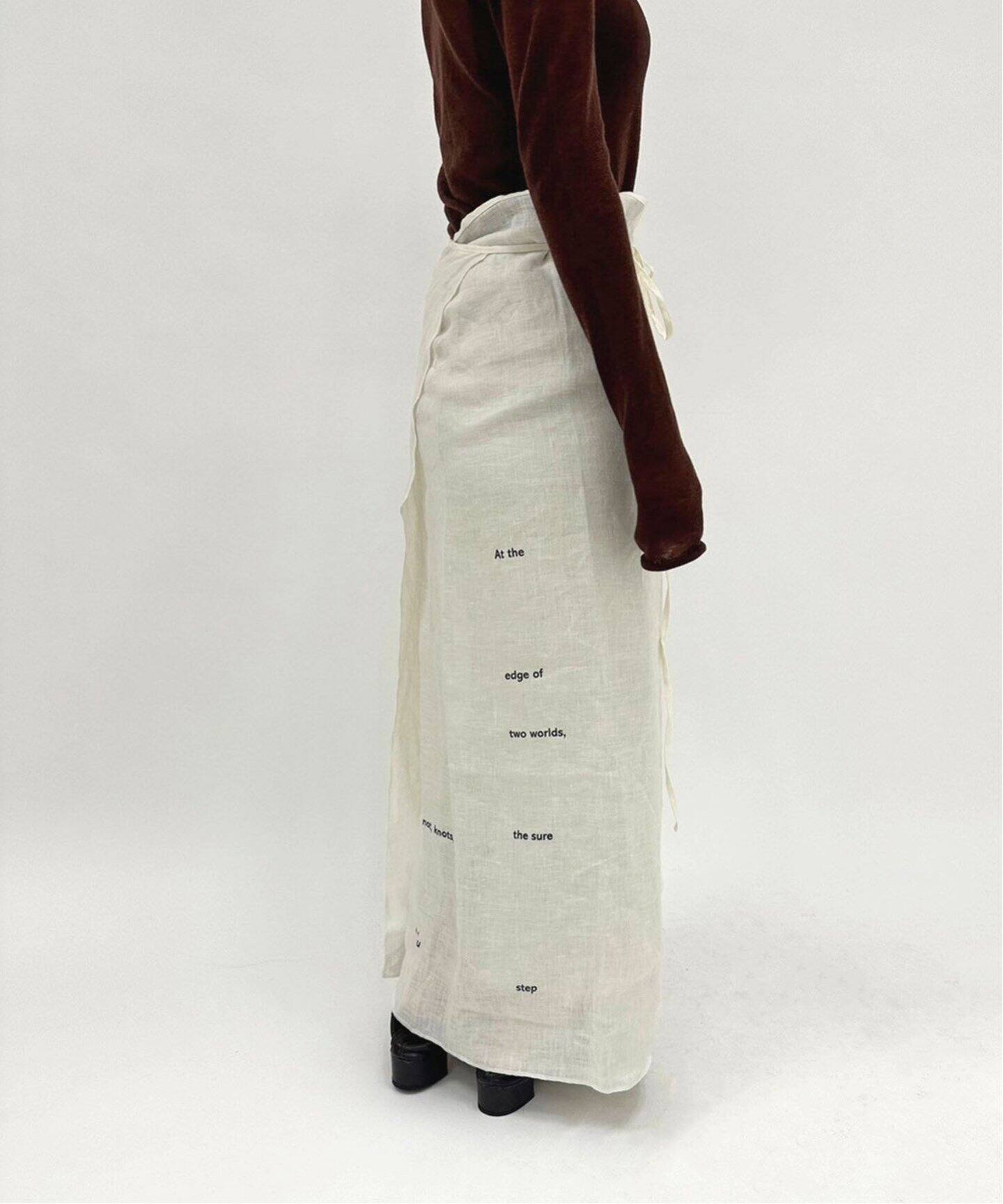 BASERANGE/ベースレンジ】WRAP PAGE SKIRT（その他スカート）｜EDIT  