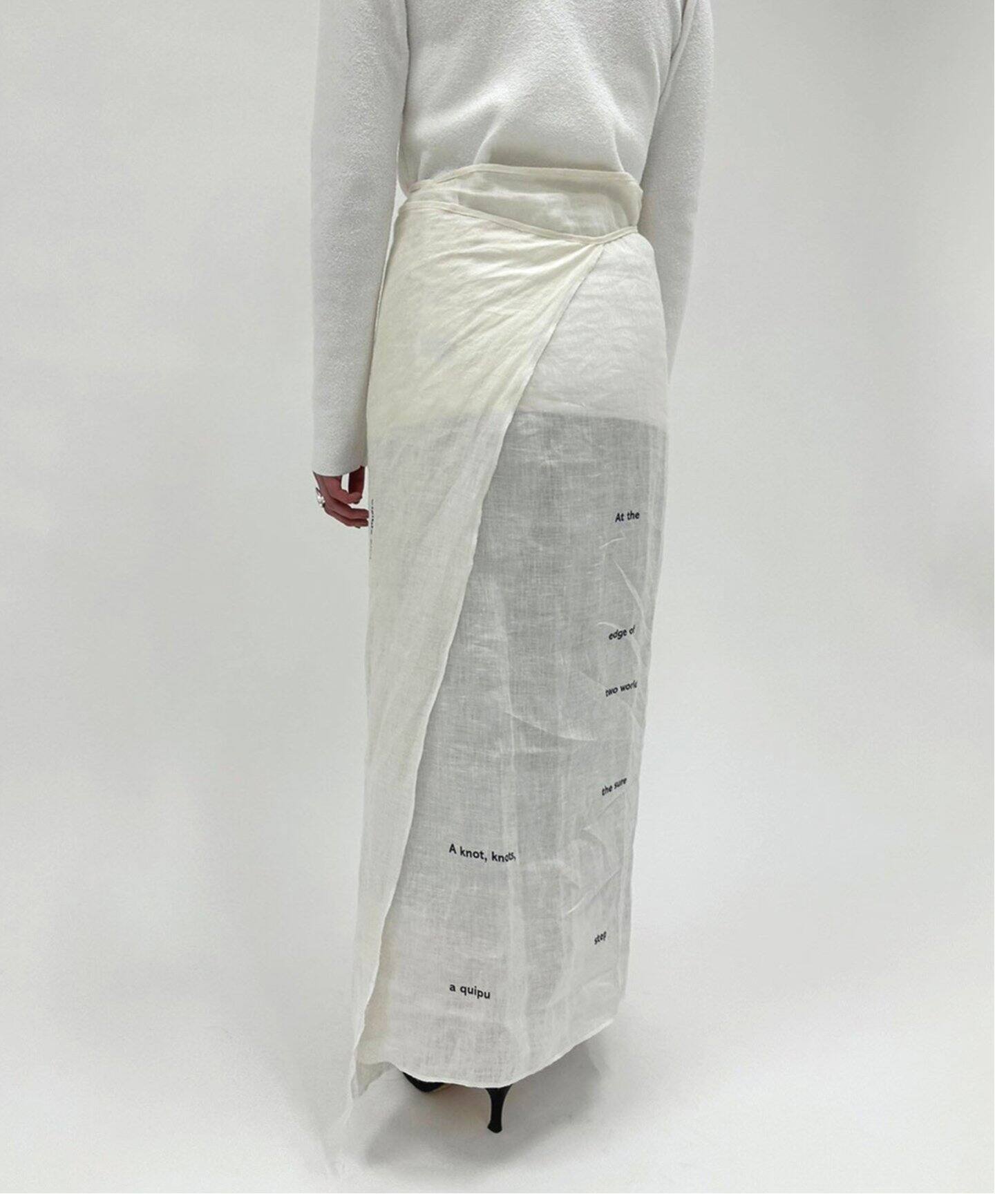 BASERANGE/ベースレンジ】WRAP PAGE SKIRT（その他スカート）｜EDIT 