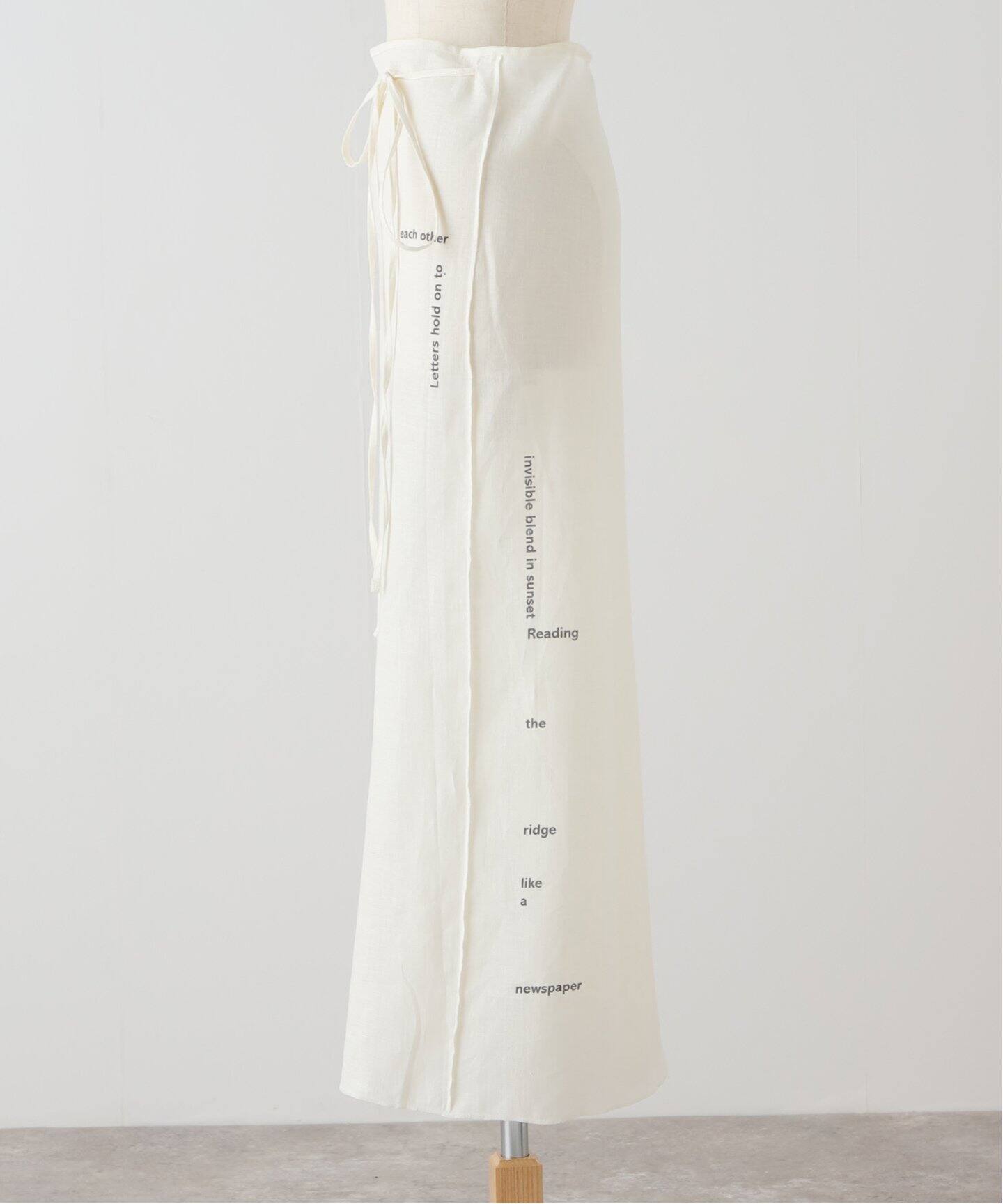 BASERANGE/ベースレンジ】WRAP PAGE SKIRT（その他スカート）｜EDIT 