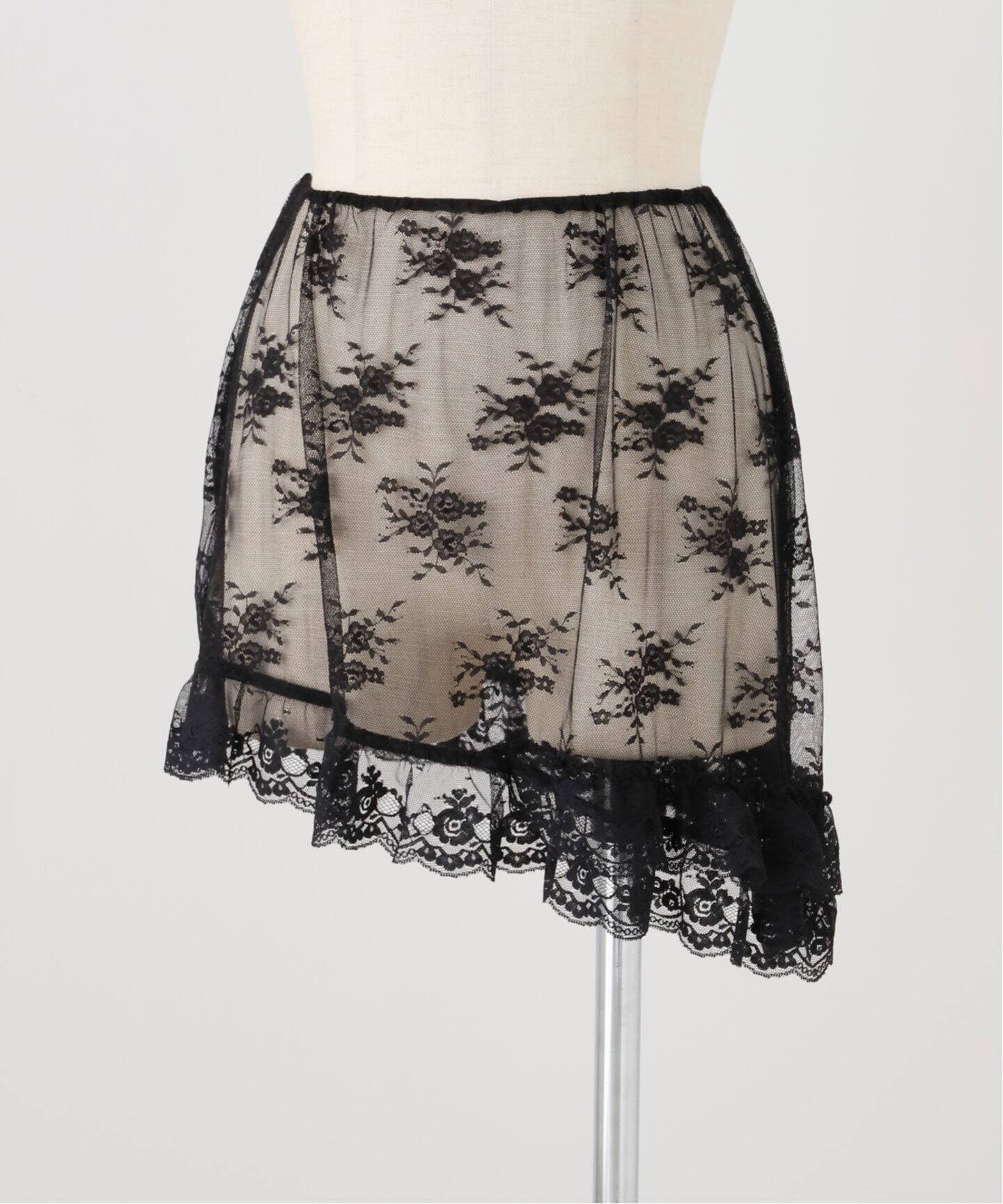 YUHAN WANG/ユハン ワン】lace ruffled mini skirt（その他スカート  