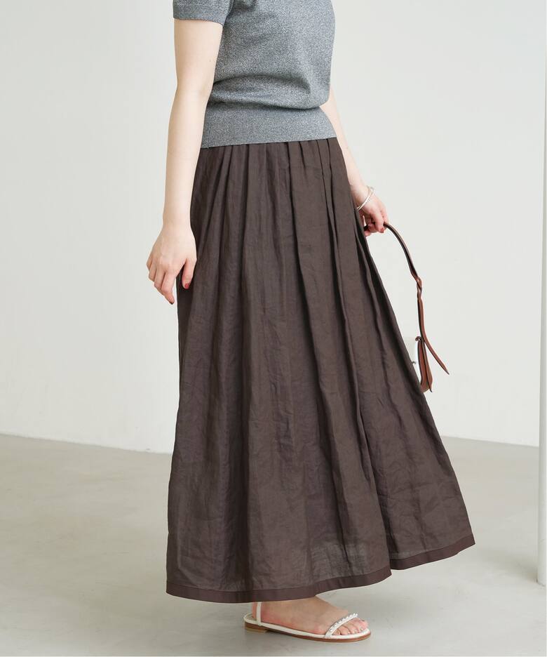 ラミーボリュームマキシスカート（ロング・マキシ丈スカート）｜IENA  