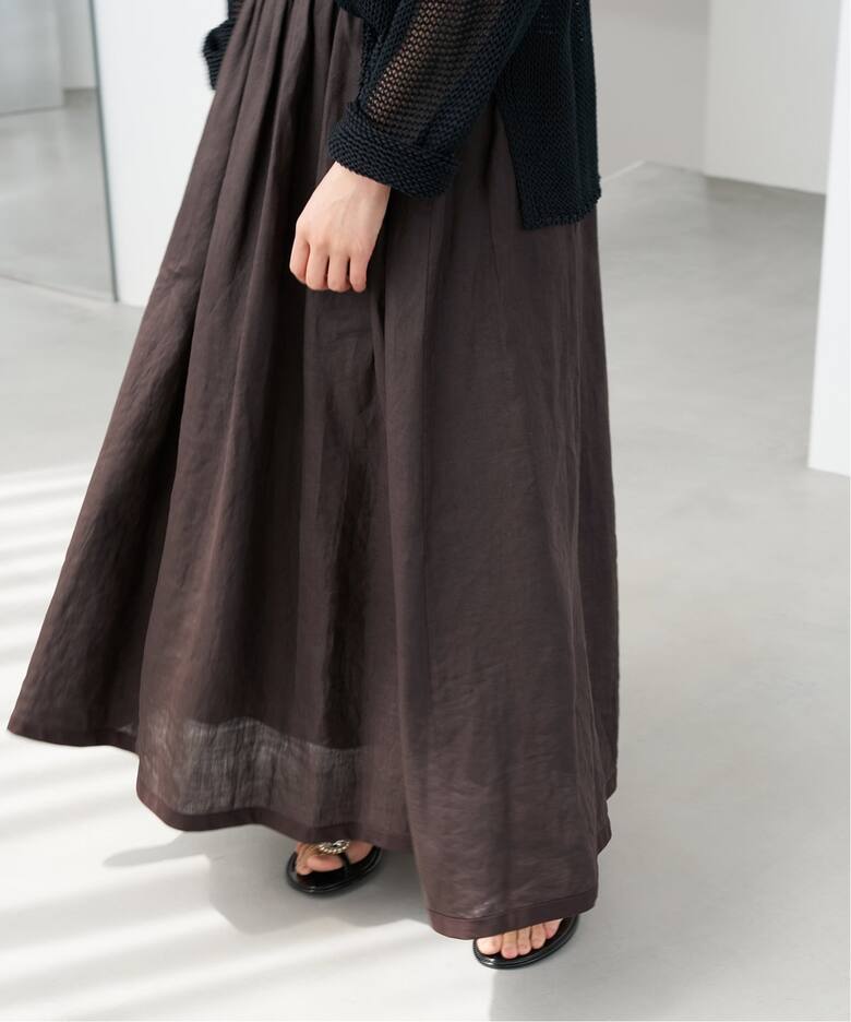 ラミーボリュームマキシスカート（ロング・マキシ丈スカート）｜IENA  