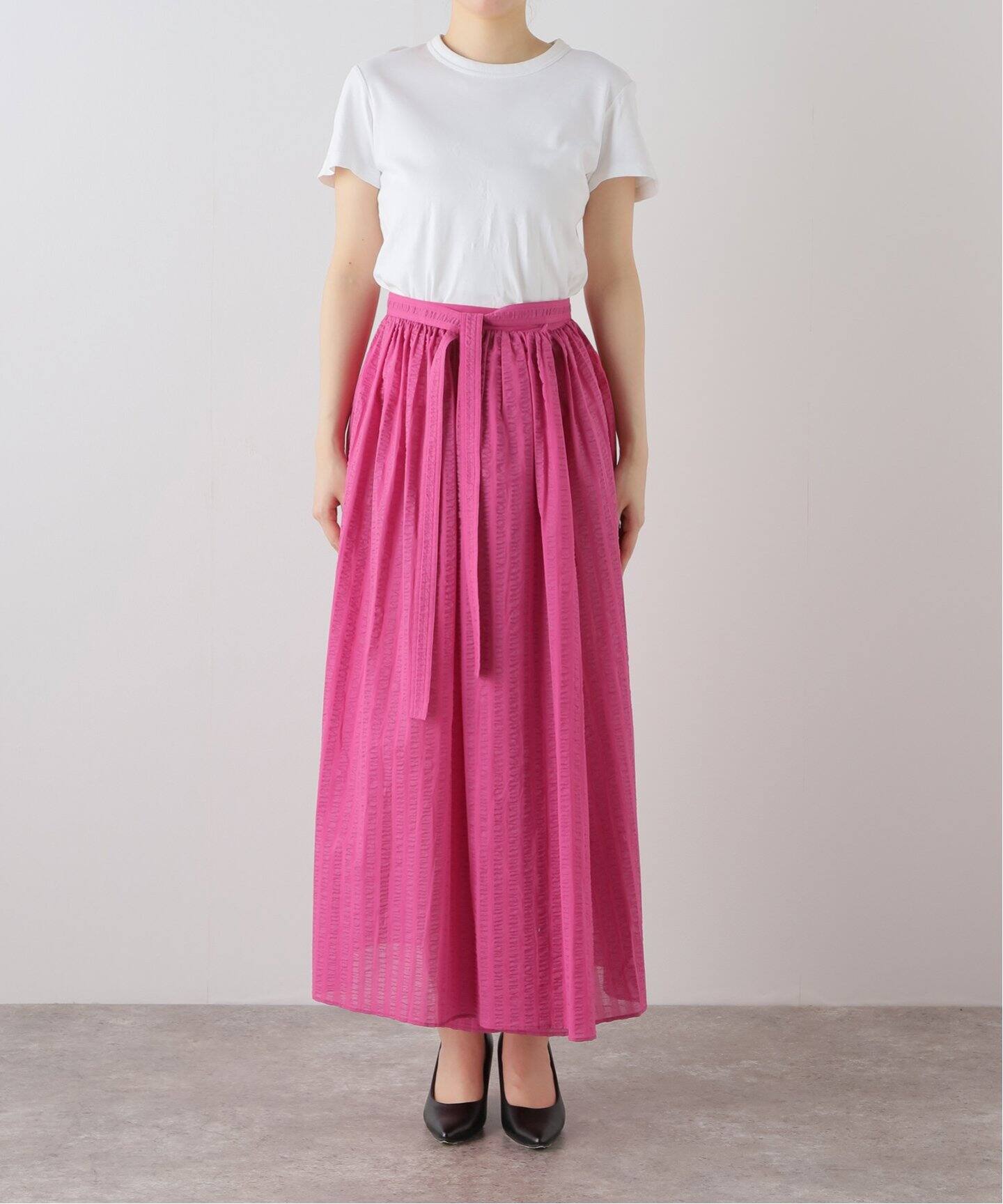 サッカー巻きスカート（ロング・マキシ丈スカート）｜IENA（イエナ）の  