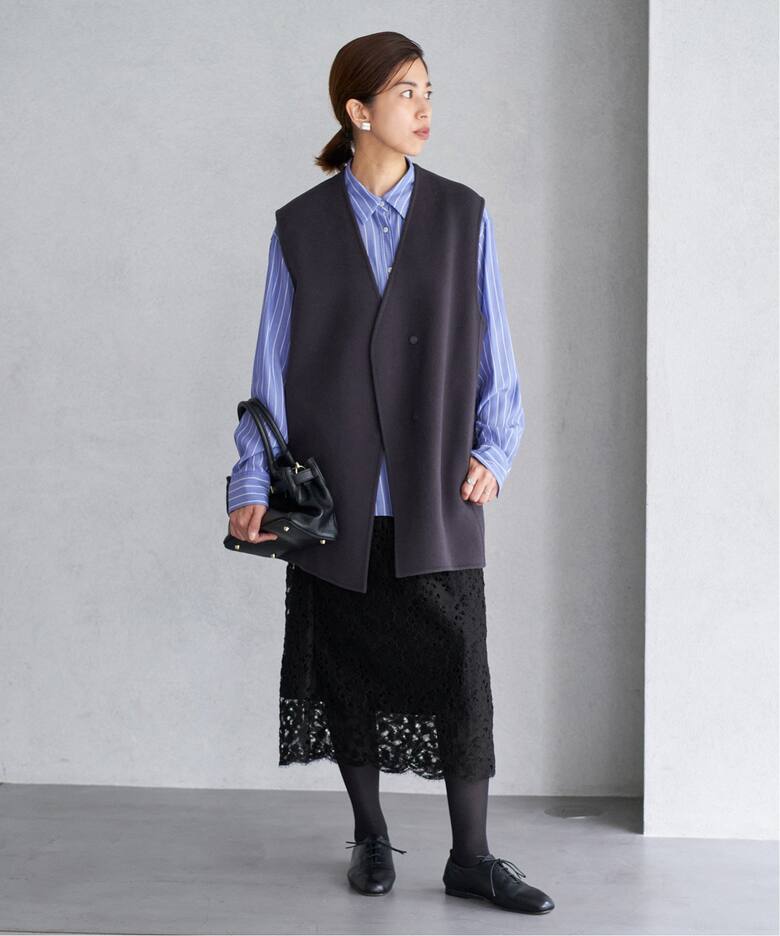 Fluffy Wool レーススカート（ロング・マキシ丈スカート）｜IENA 