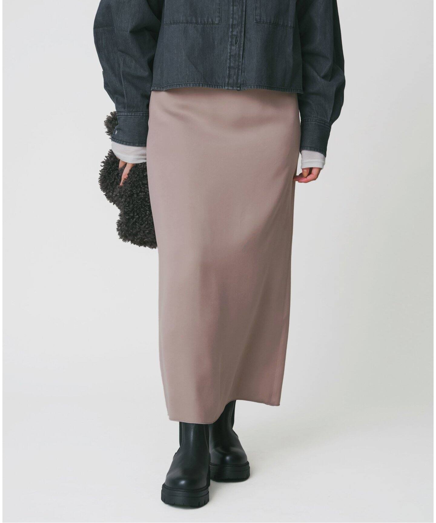 キュプラ ナロースカート（ロング・マキシ丈スカート）｜IENA（イエナ  