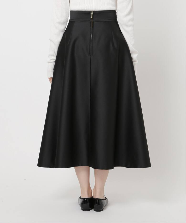 ＆NAVYポリエステルシルクフレアスカート（ロング・マキシ丈スカート  