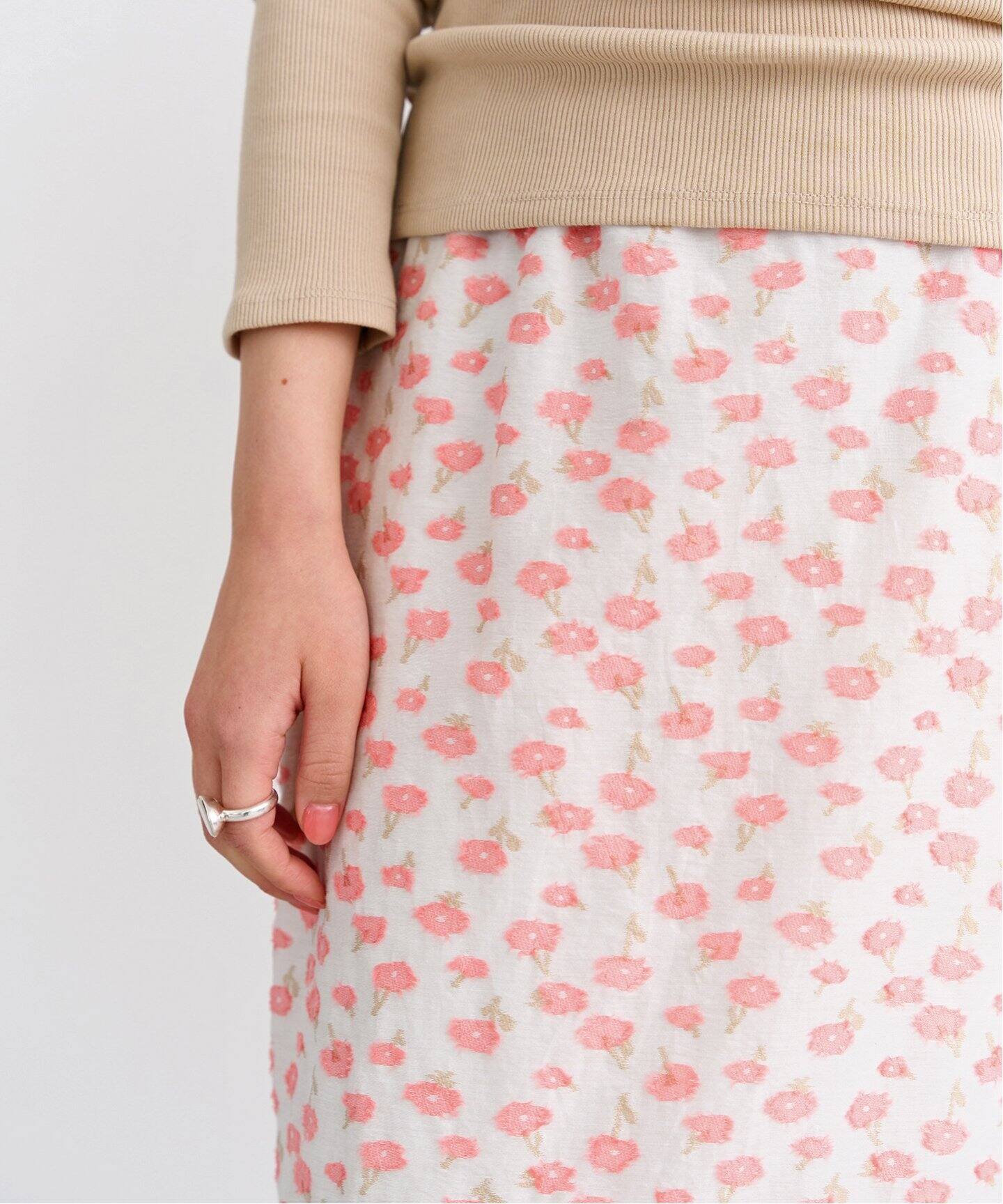 カットジャガードスカート（ロング・マキシ丈スカート）｜IENA（イエナ  