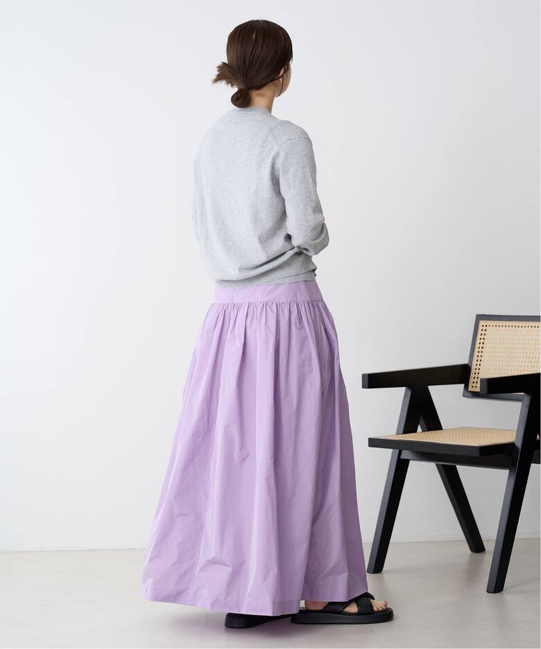タフタギャザースカート（ロング・マキシ丈スカート）｜IENA（イエナ  
