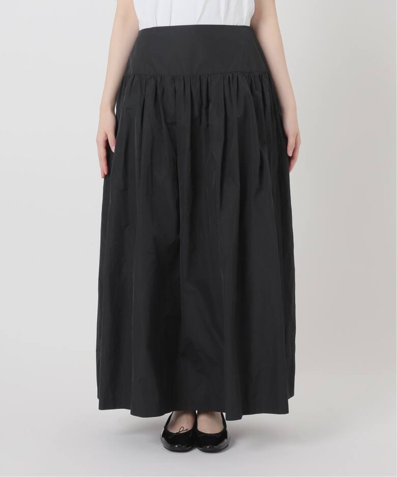 タフタギャザースカート（ロング・マキシ丈スカート）｜IENA（イエナ  