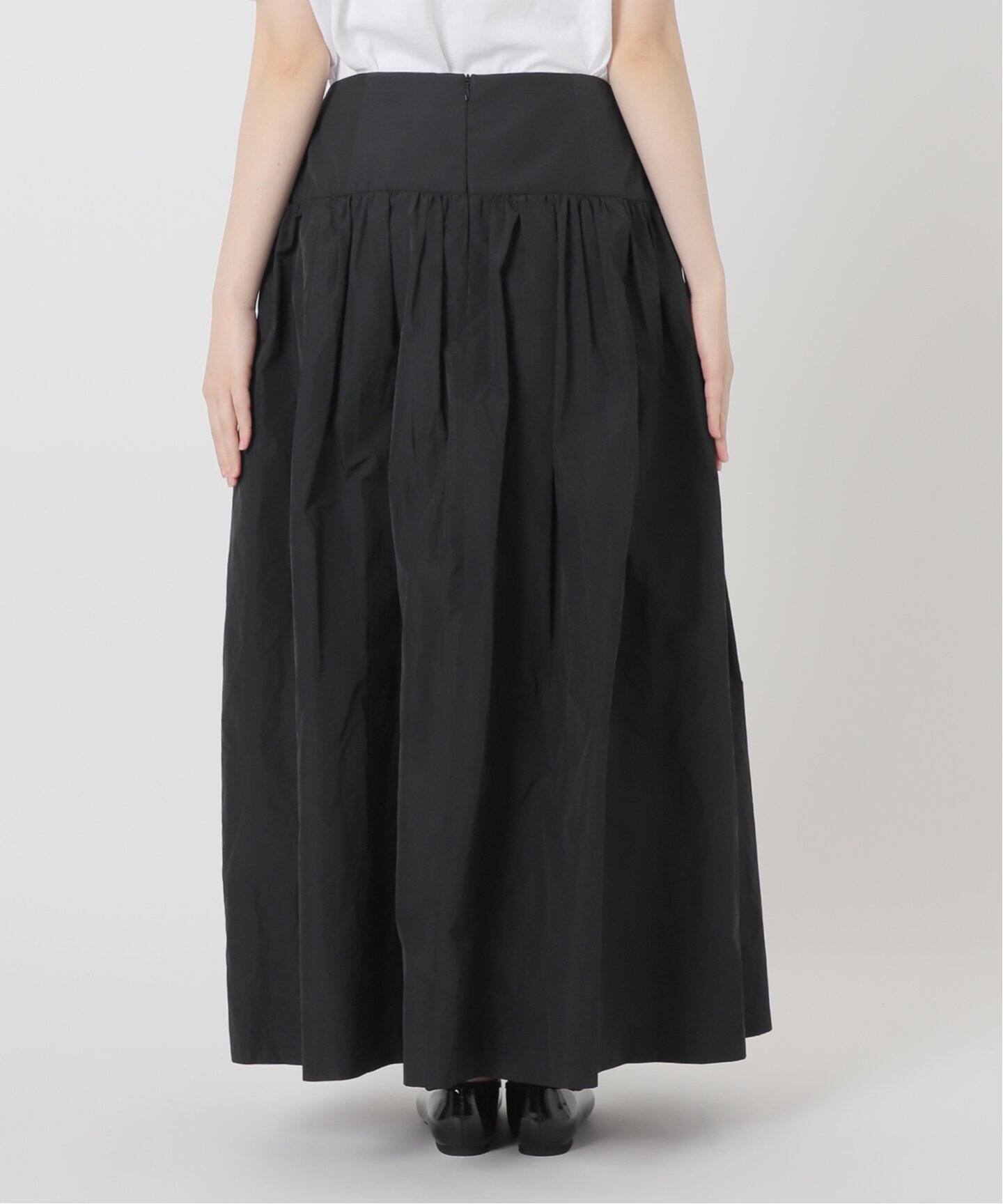 追加》タフタギャザースカート（ロング・マキシ丈スカート）｜IENA  