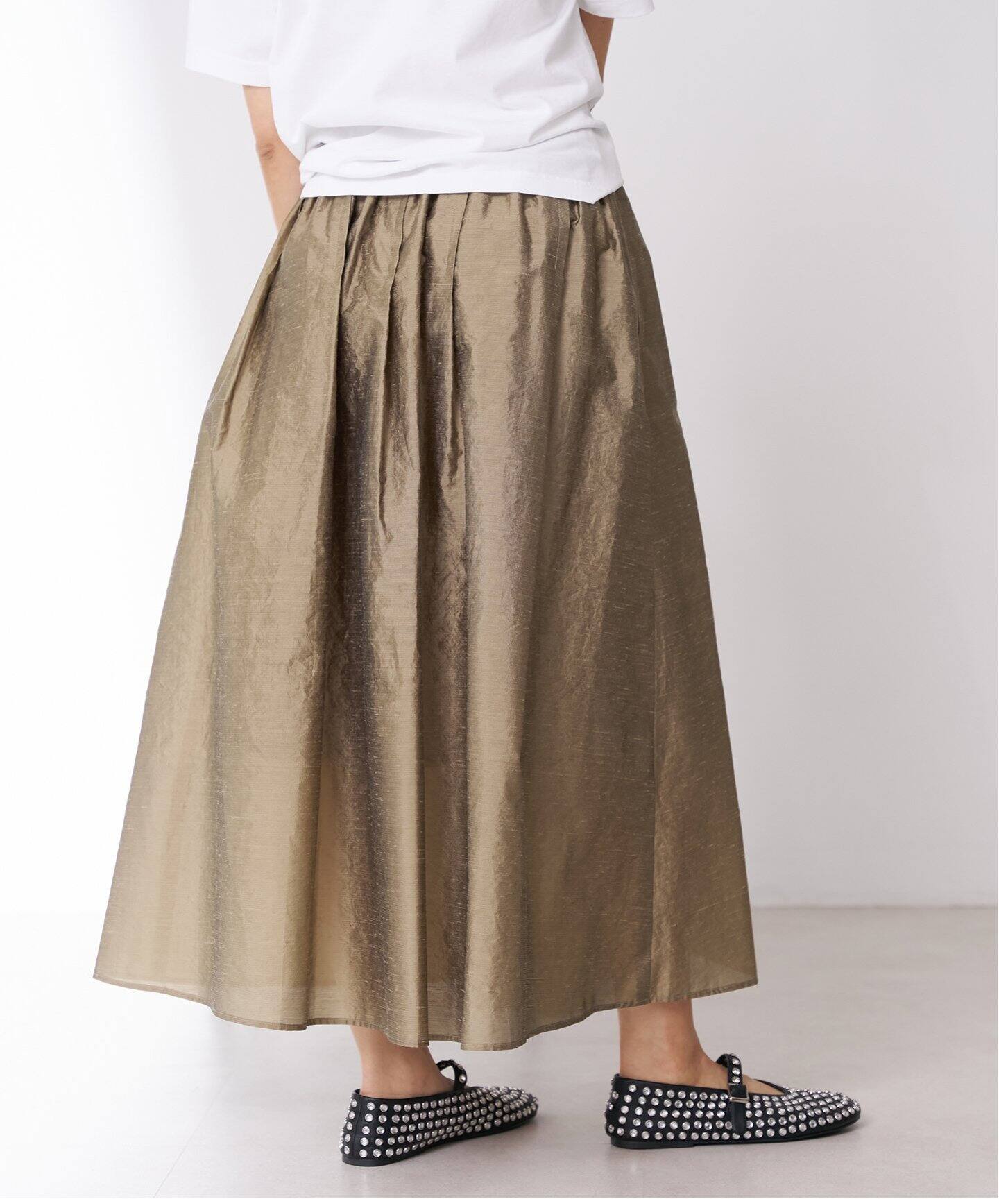 etique シアーシャンタンスカート（ロング・マキシ丈スカート）｜IENA  