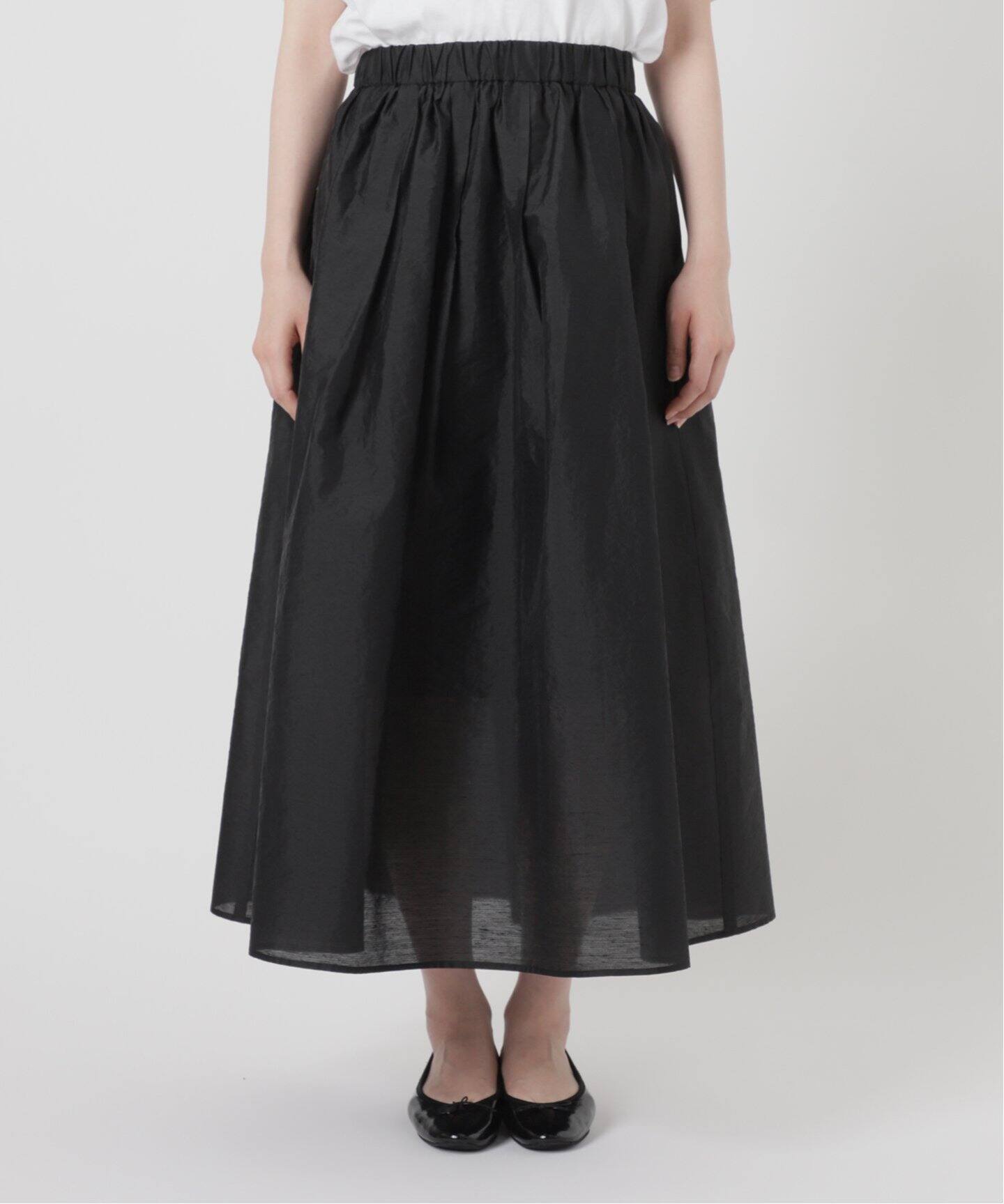 etique シアーシャンタンスカート（ロング・マキシ丈スカート）｜IENA  