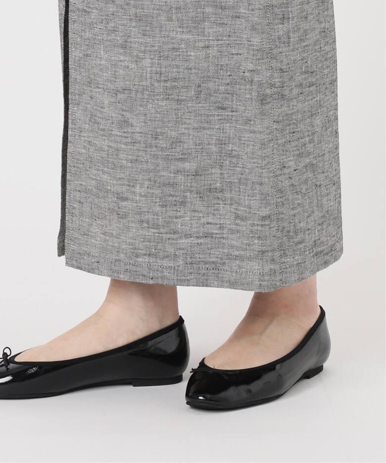 ストレッチリネンポケットスカート（ロング・マキシ丈スカート）｜IENA  