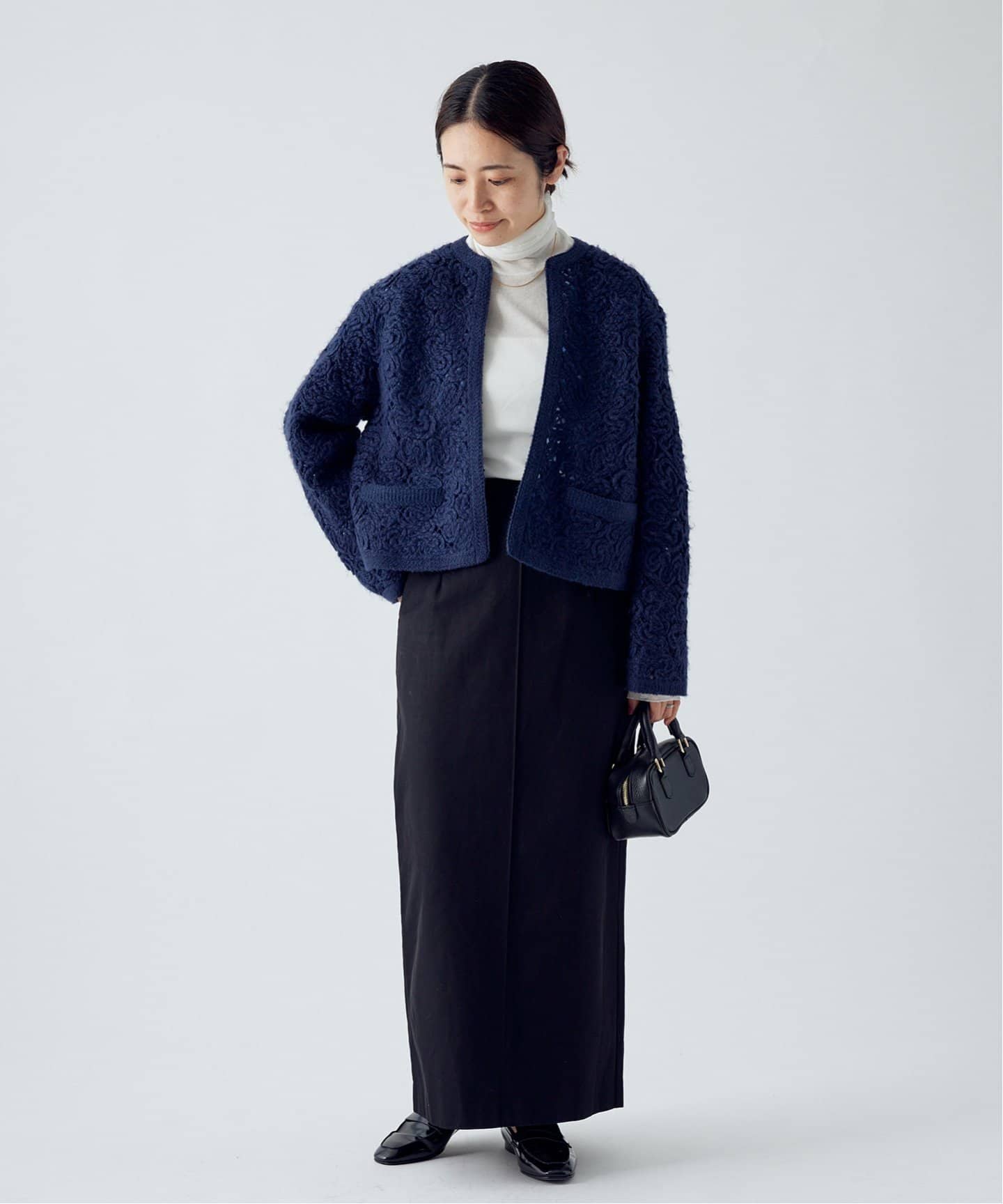 ●タグ付新品未使用品● 【IENA】Mi※ ストレートスカート 追加》Mi * ストレートスカート（ロング・マキシ丈スカート