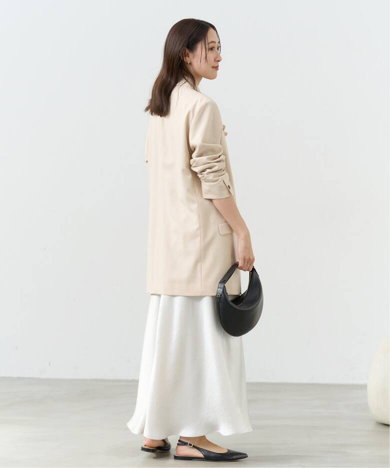 サテンバイヤススカート（ロング・マキシ丈スカート）｜IENA（イエナ  