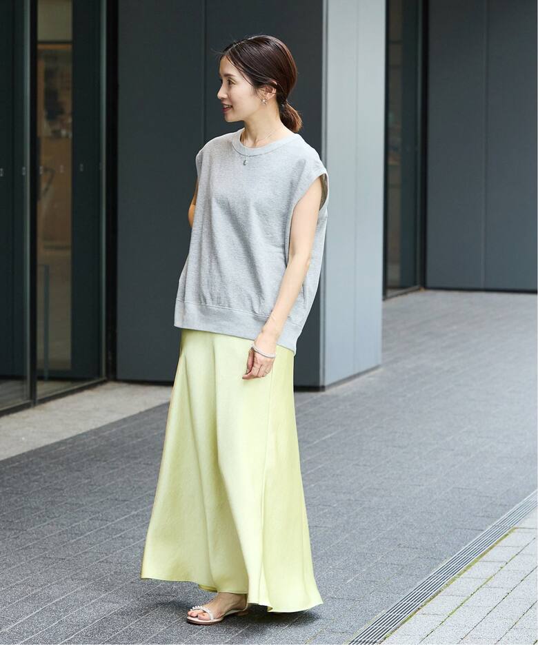 サテンバイヤススカート（ロング・マキシ丈スカート）｜IENA（イエナ  