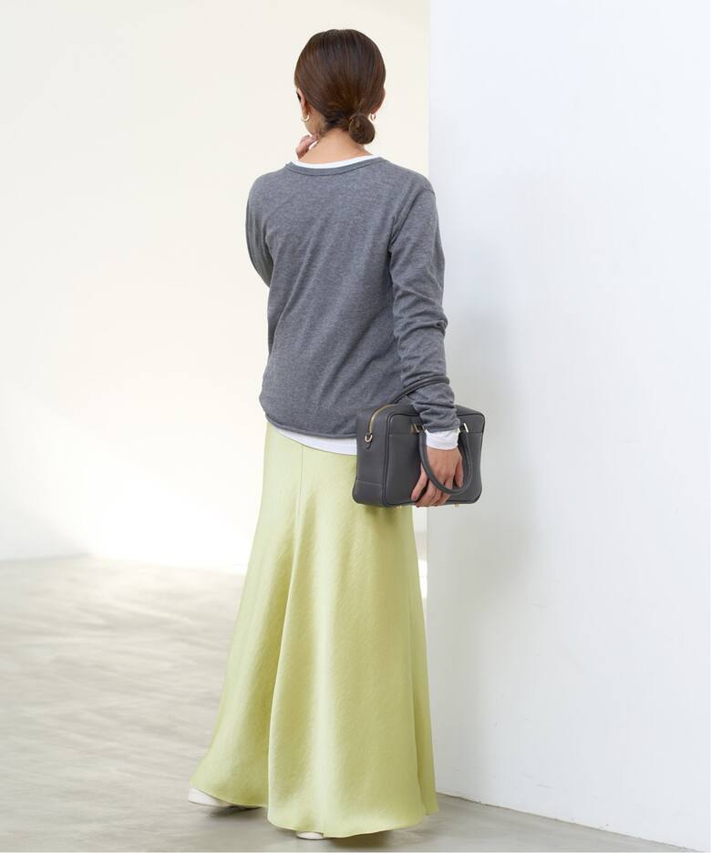 サテンバイヤススカート（ロング・マキシ丈スカート）｜IENA（イエナ  