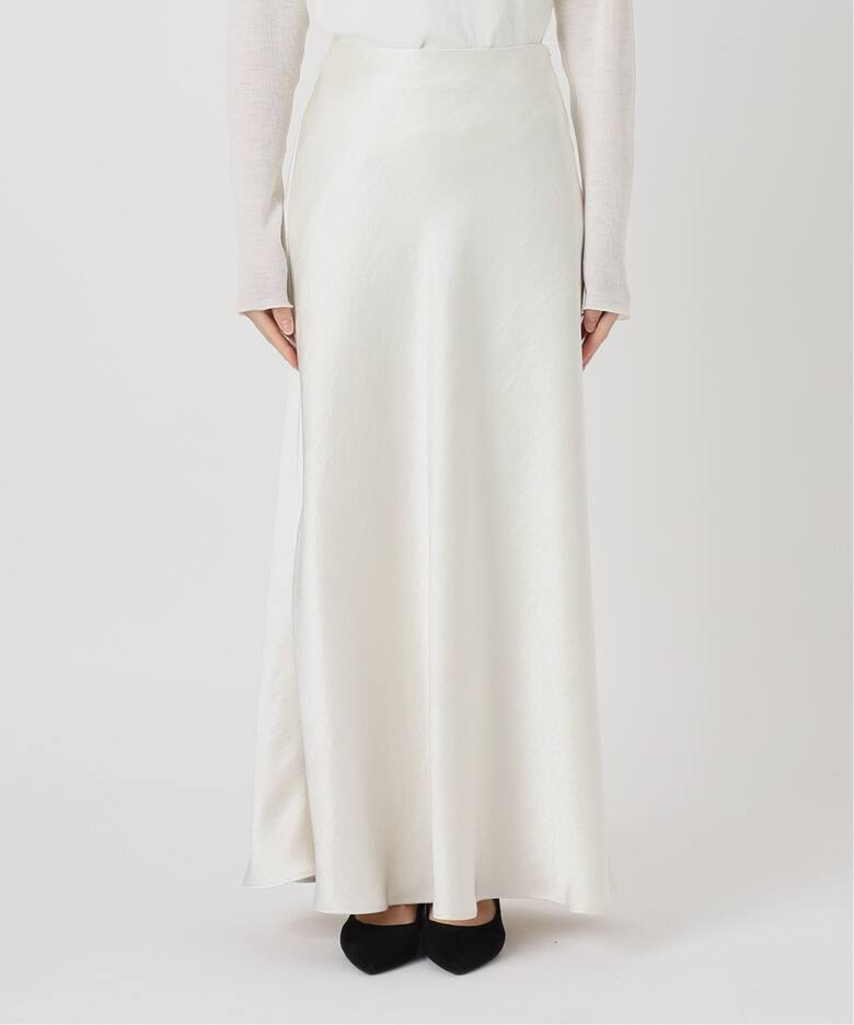 サテンバイヤススカート（ロング・マキシ丈スカート）｜IENA（イエナ  