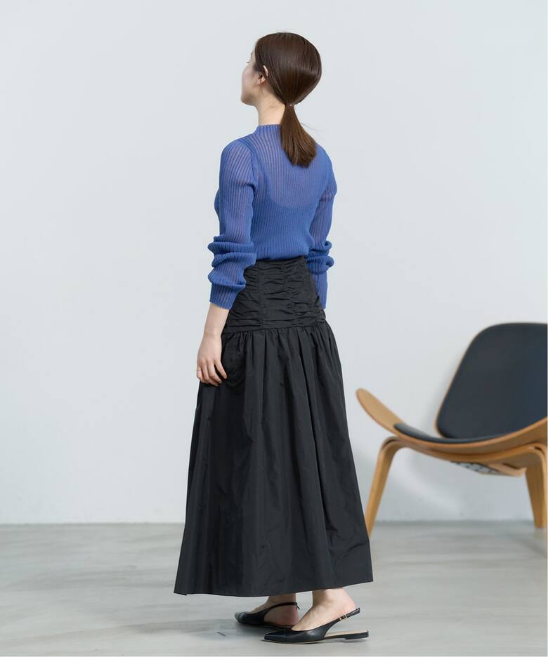 IENAAIDAタフタギャザースカート （楽天市場】IENA AIDAタフタギャザー  