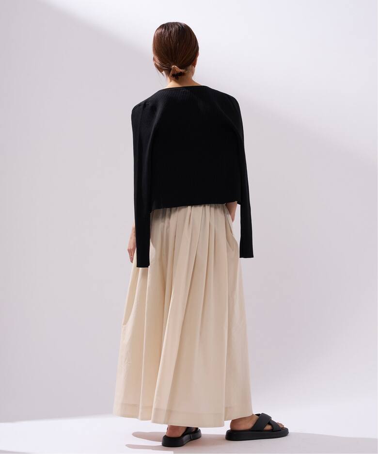 タイプライター ボリュームスカート（ロング・マキシ丈スカート  