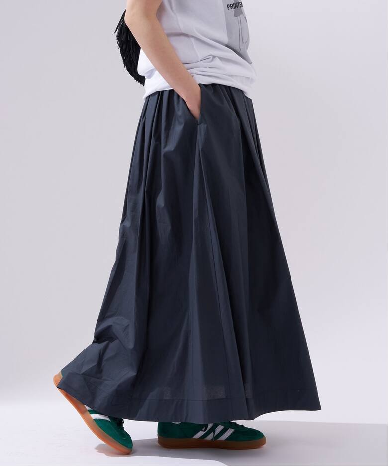 タイプライター ボリュームスカート（ロング・マキシ丈スカート  