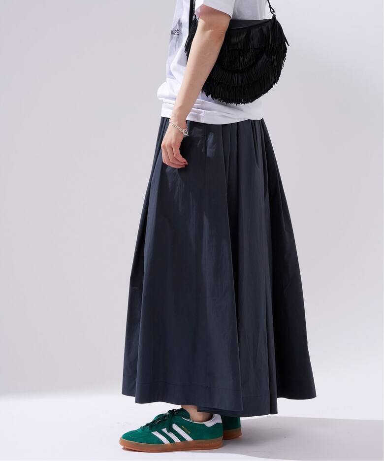 タイプライター ボリュームスカート（ロング・マキシ丈スカート  