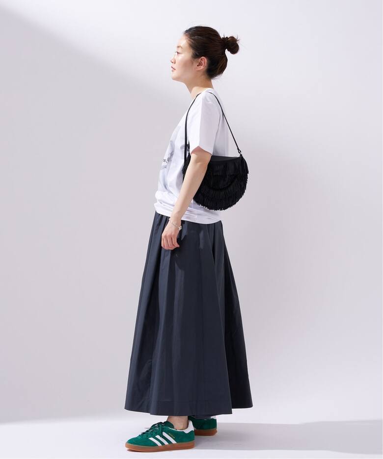タイプライター ボリュームスカート（ロング・マキシ丈スカート  