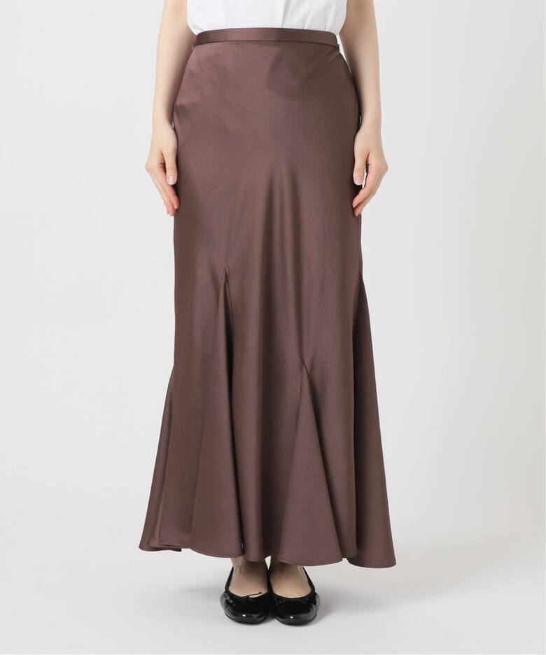 ランダムフレア マーメイドスカート（ロング・マキシ丈スカート  