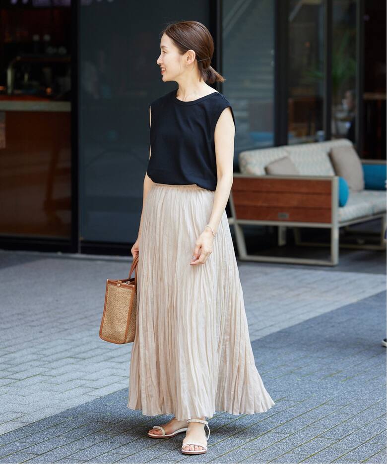 ラミープリーツスカート（ロング・マキシ丈スカート）｜IENA（イエナ  