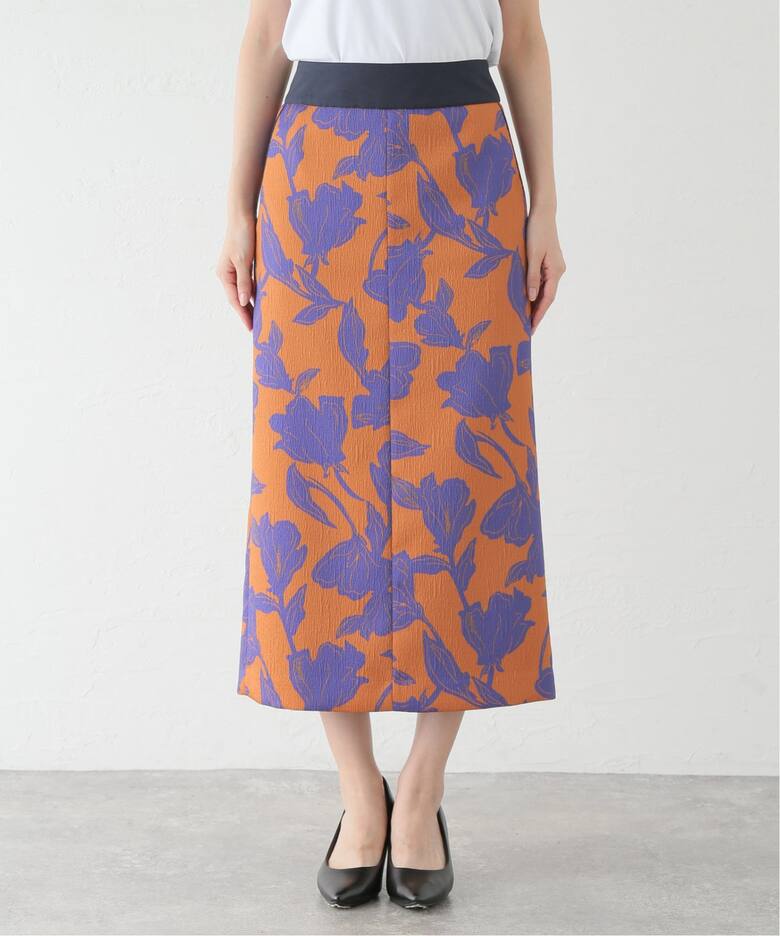 ボタニカルタイトスカート（ロング・マキシ丈スカート）｜IENA（イエナ  