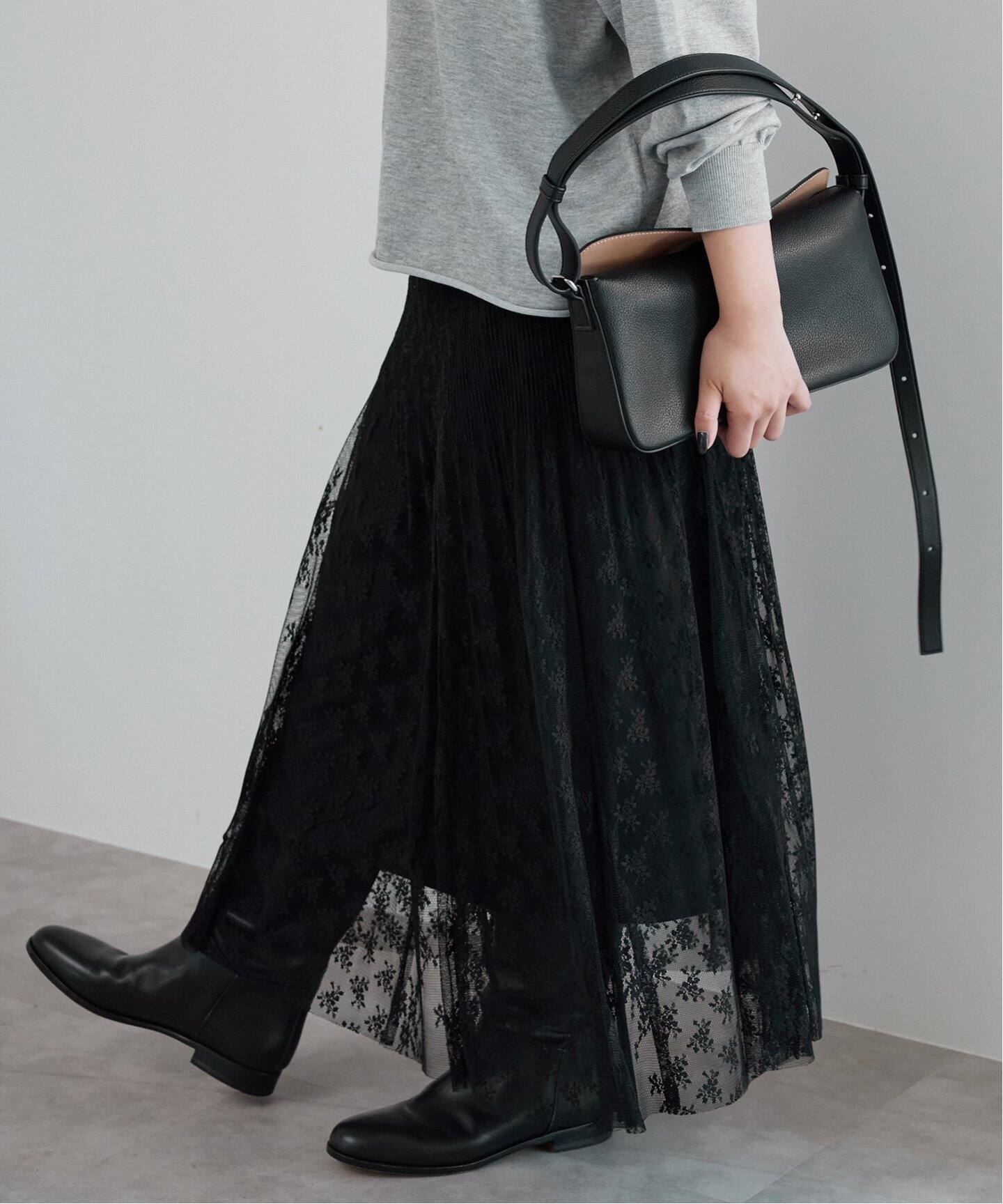 トリミングレーススカート（ロング・マキシ丈スカート）｜IENA（イエナ