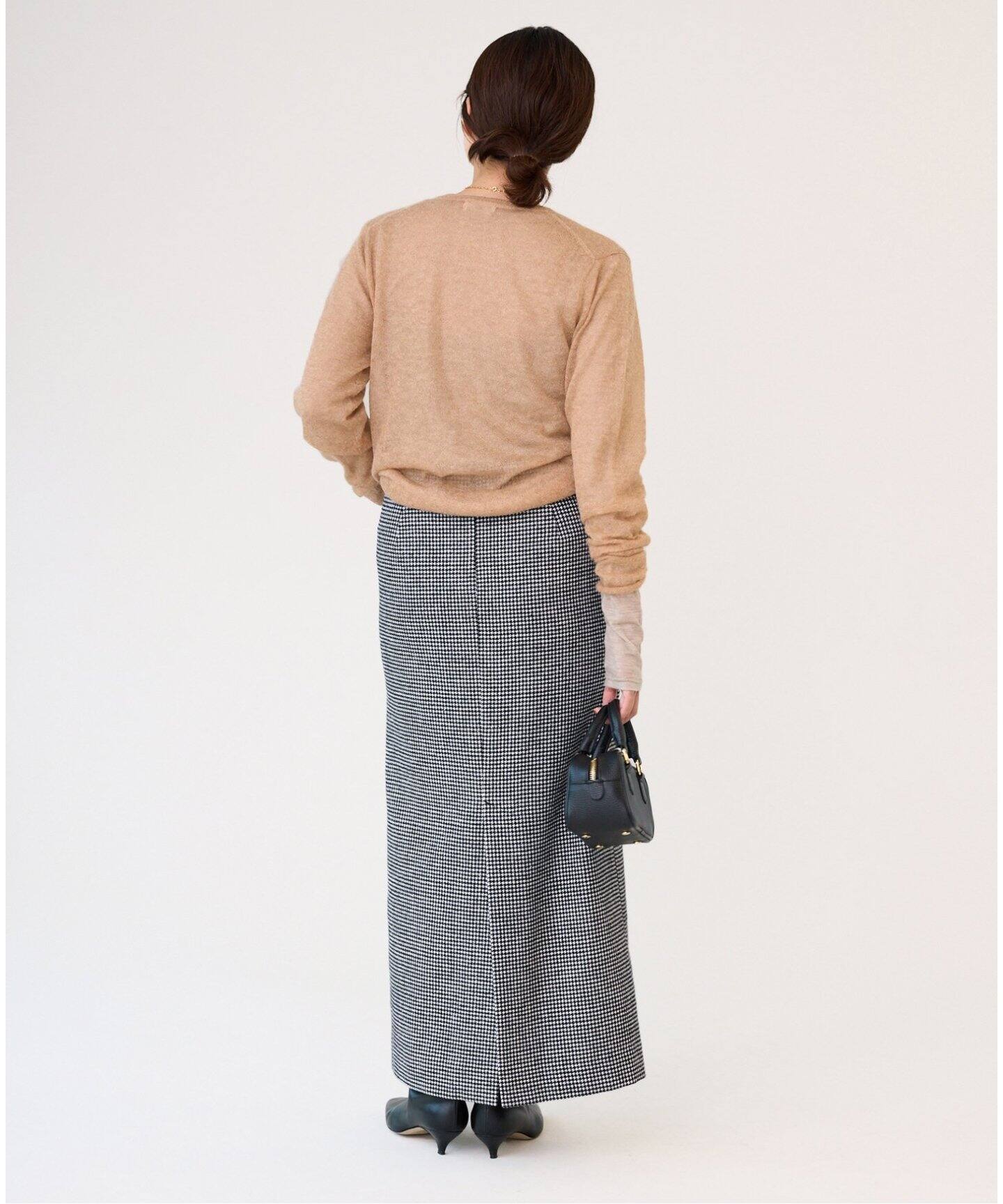 極美品◆スローブ イエナ 2023ss リネン混 ジャケット タイトスカート M セットアップ対応可/WEB限定/追加予約》ミラノリブタイト