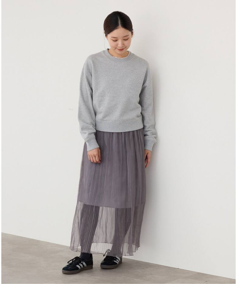 シルクオーガンプリーツスカート（ロング・マキシ丈スカート）｜IENA  