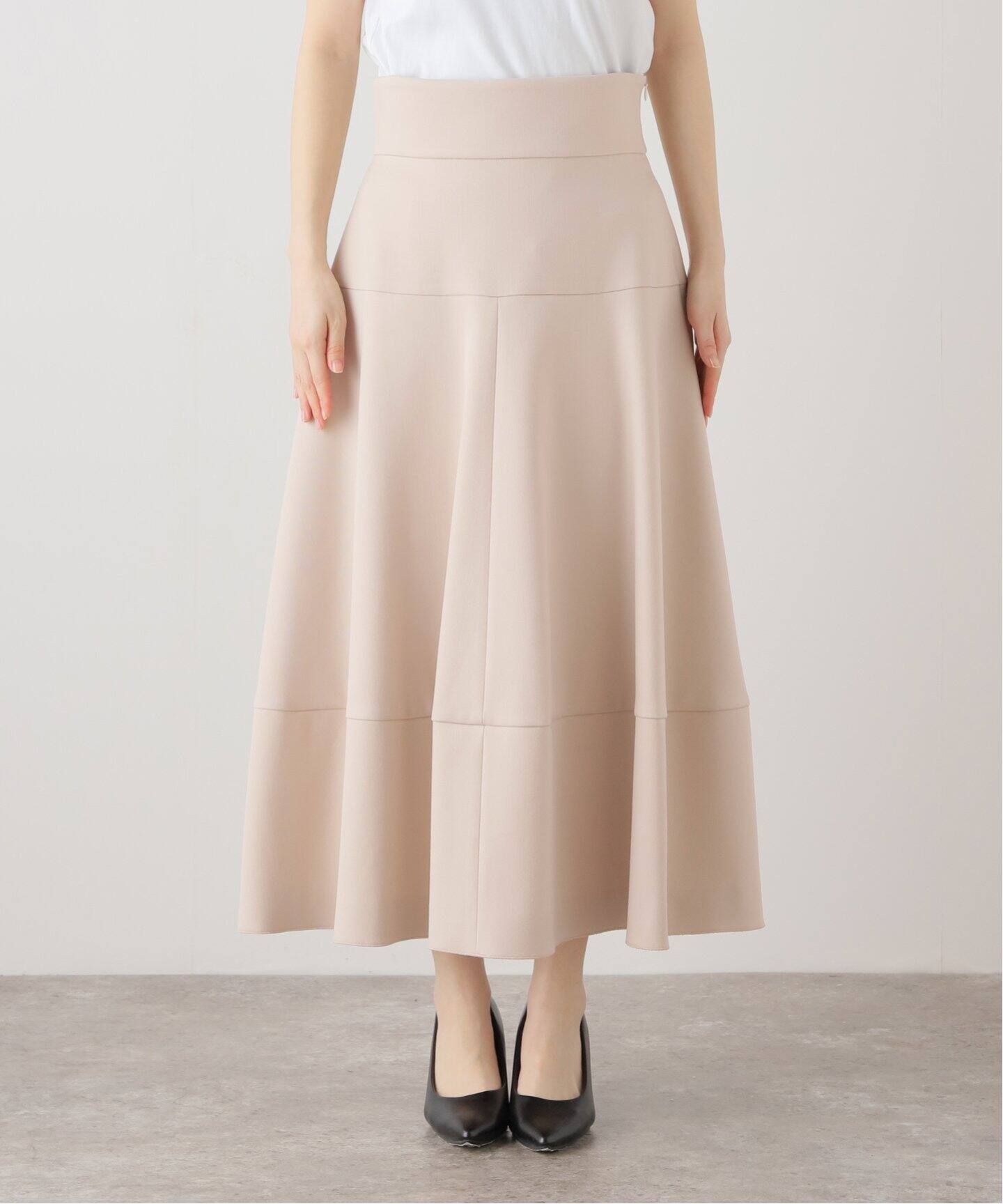 ダブルクロスフレアスカート（ロング・マキシ丈スカート）｜IENA  