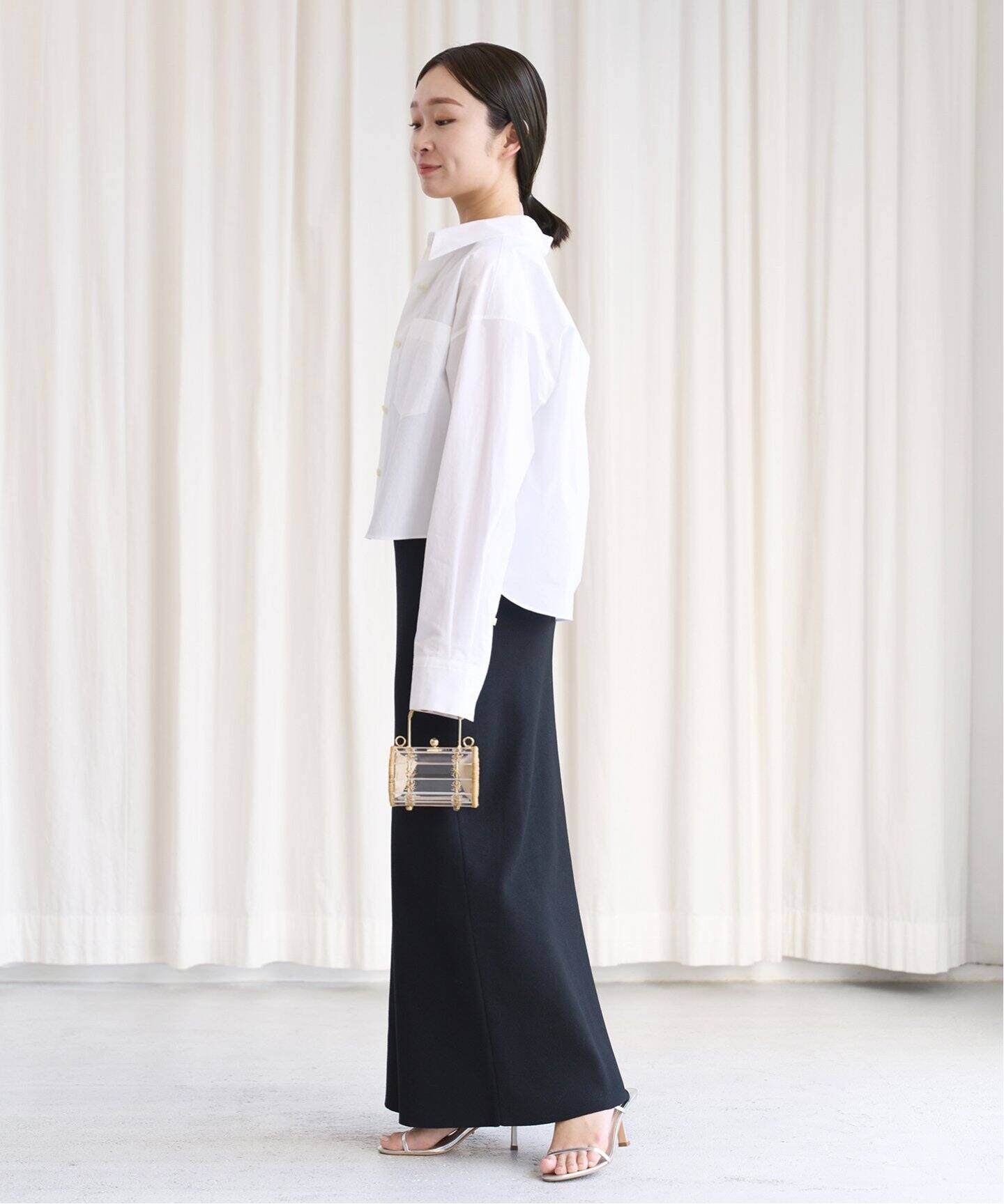 endo.C/PeIラインニットスカート（ロング・マキシ丈スカート）｜IENA  